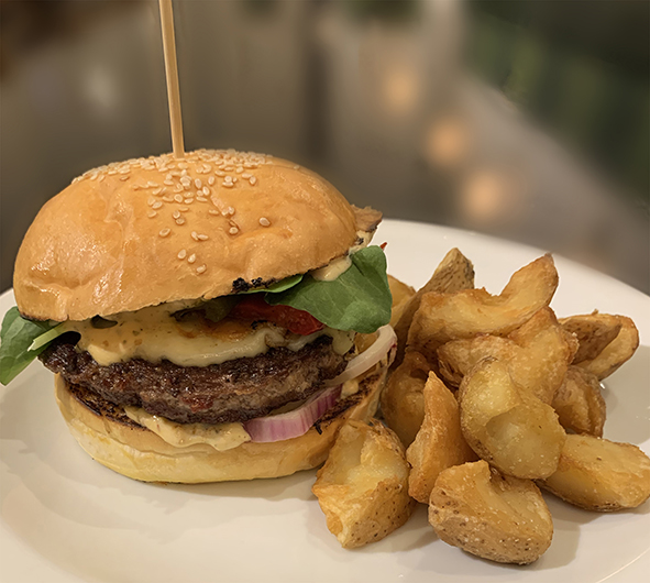 hamburguesa provolone chica