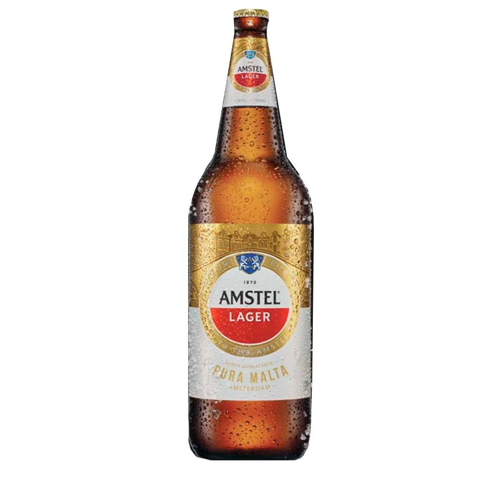 Amstel Lager de Litro